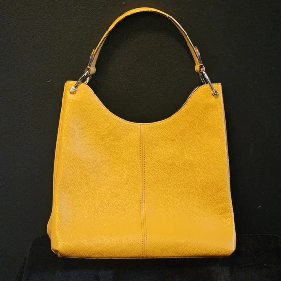 Michael Kors Suede Leather Shoulder Bag - Picture 2 of 7